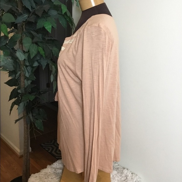 Sonoma Goods For Life peasant top L long sleeve - Picture 11 of 11